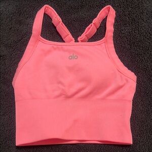 Alo Pink Sports Bra